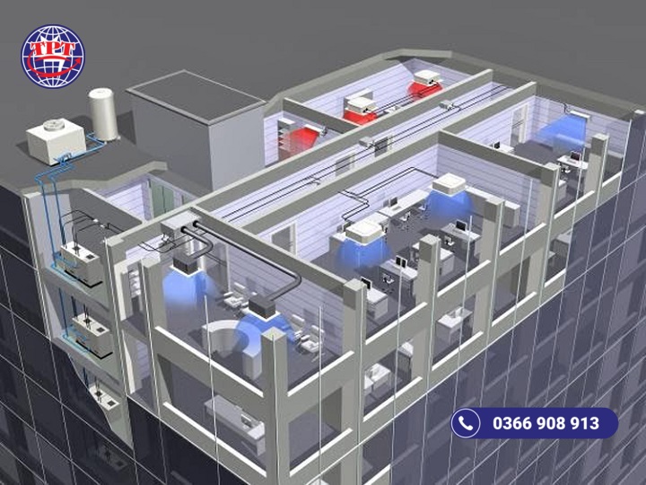 Hệ Thống Điều Hoà Trung Tâm Là Gì ? Cấu Tạo Và Nguyên Lý Hoạt Động